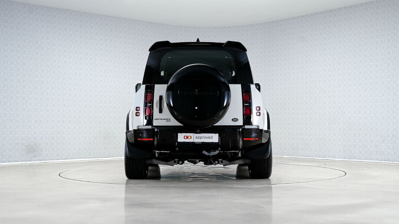 لاند روفر ديفندر P400 90 X-Dynamic HSE 3.0L (5 Seater) | AED 4,429 PM | Warranty February 2027 | GCC