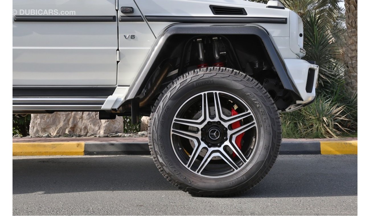 Mercedes-Benz G 500 4X4² German Specs