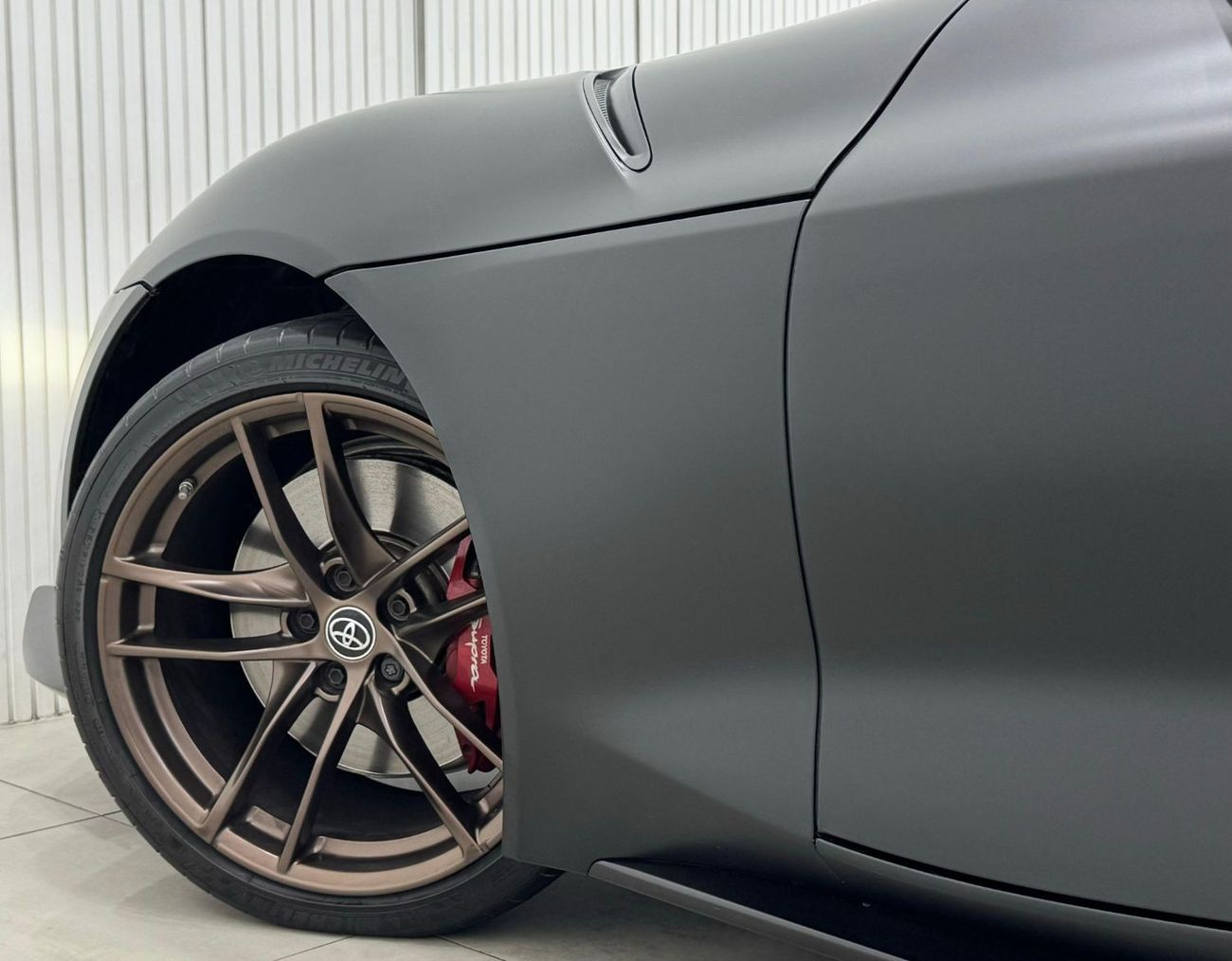 تويوتا سوبرا GR 3.0L A/T 2022 Toyota Supra GR, Al-Futtaim Agency Warranty + Service Package, Full Service History