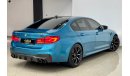 BMW M5 2019 M5 Competition, BMW Warranty-Service Contract-Service History, GCC
