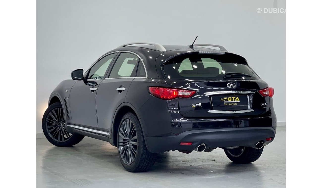 إنفينيتي QX70 ليميتيد 2018 Infiniti QX70 Limited 50th Anniversary, Infiniti History, Warranty, Low Kms, GCC