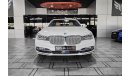 BMW 750Li Luxury Plus AED 2600/MONTHLY | 2016 BMW 7 SERIES 750 LI EXCLUSIVE | GCC | UNDER WARRANTY