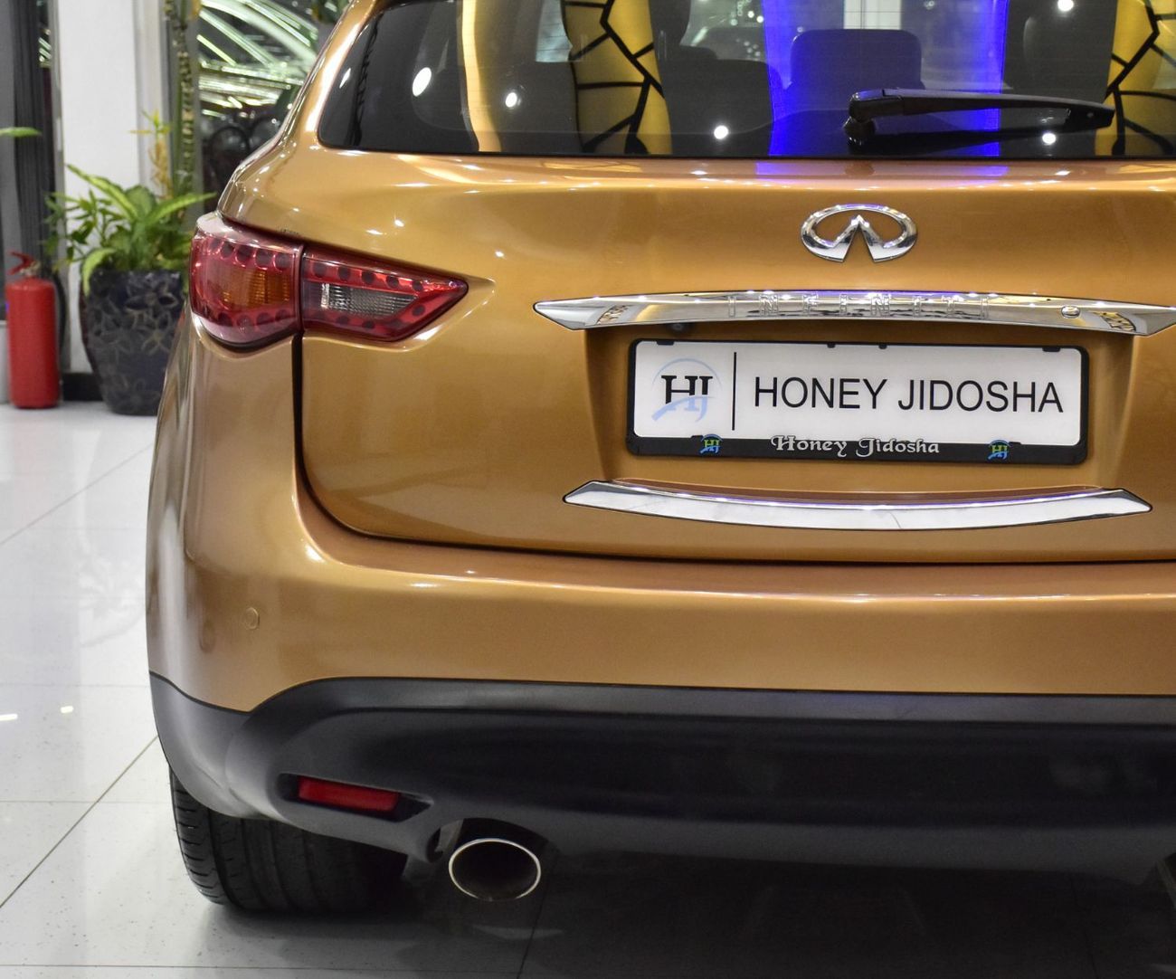 إنفينيتي FX50 EXCELLENT DEAL for our Infiniti FX50s ( 2009 Model ) in Orange Color GCC Specs