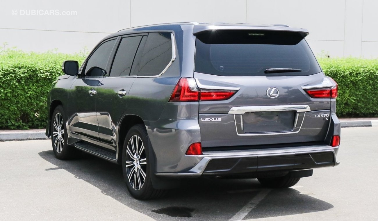 Lexus LX570 S / GCC Specifications