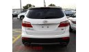 Hyundai Santa Fe WHITE 2015 GCC PANORAMA LETHER NO PAIN NO ACCIDENT PERFECT