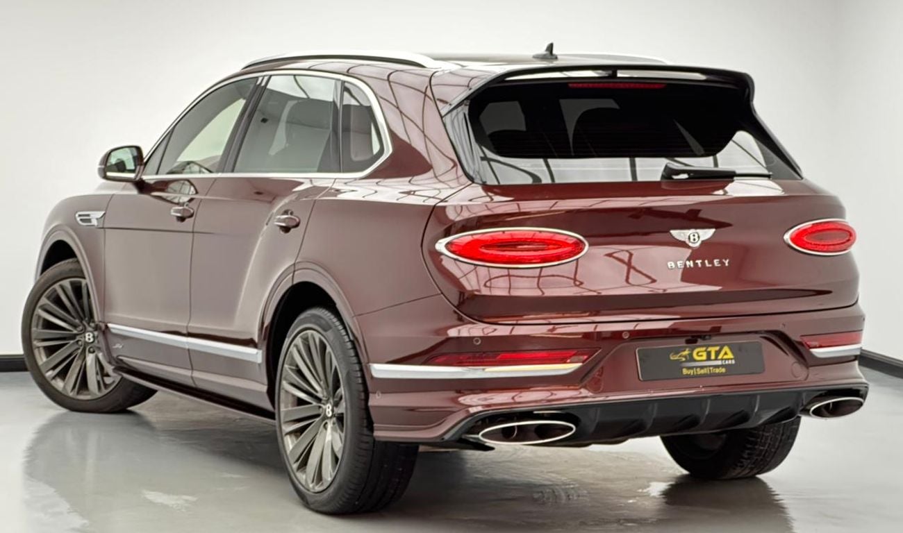 Bentley Bentayga 2021 Bentley Bentayga W12 Speed, 05/2027 Warranty, 09/2027 Service Contract, FSH, GCC