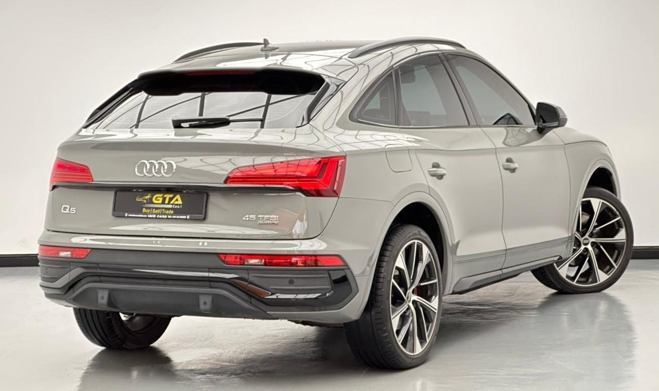 Audi Q5 45 TFSI SPORTBACK S-LINE Basic 2.0L 2022 Audi Q5, 1 Year Warranty Un