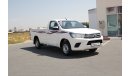 تويوتا هيلوكس SINGLE CABIN PICK UP WITH GCC SPEC