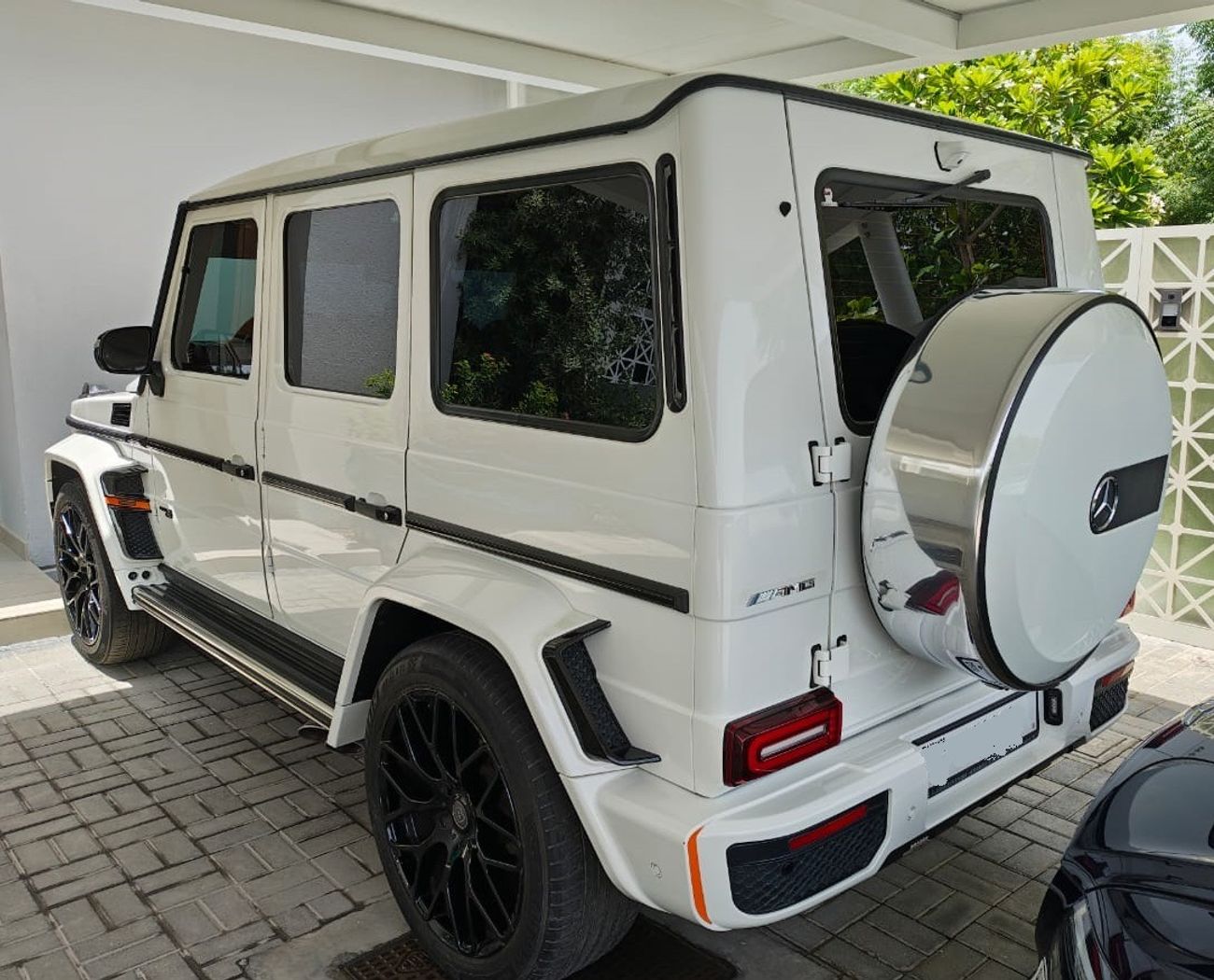 مرسيدس بنز G 500 Mercedes G Class (G500) modified to latest G63 exterior.