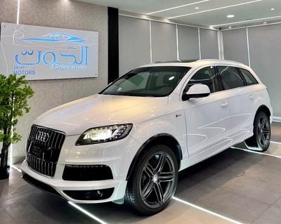أودي Q7 55 TFSI quattro S Line 2.0L LOVELY V6 QUATTRO * S-LINE * || HIGHEST CATEGORY || GCC || LOW MILEAGE