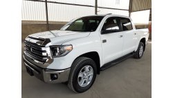 Toyota Tundra 1794 EDITION - 4WD CREW MAX - 2021 - 5.7L V8 - WHITE-TAN LEATHER - FOR EXPORT PRICE
