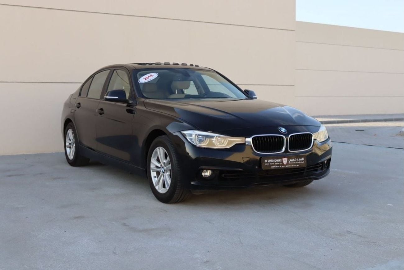 BMW 318i BMW - 318i - GCC -2018 - Accident-free - 1.5 TURBO- in excellent condition