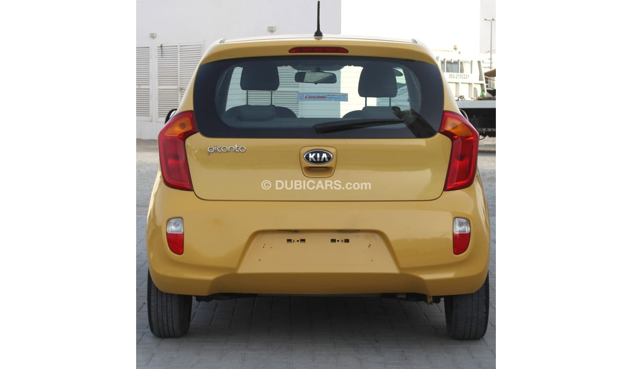 Kia Picanto KIA PICANTO 2015 YELLOW GCC EXCELLENT CONDITION WITHOUT ACCIDENT