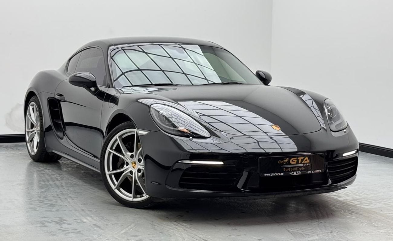 Porsche 718 Cayman Std 2.0L A/T 2017 Porsche 718 Cayman, Full Service History, Excellent Condition, GCC