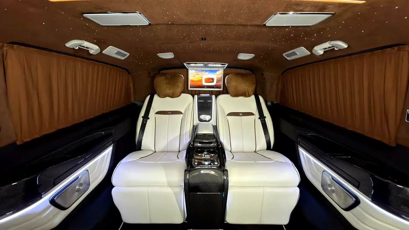 Mercedes Benz V300 NEW ARRIVAL 2026 MODEL VIP MERCEDES GCC V300 with ADDITIONAL REAR AC - 2 Years Warranty by VLINE