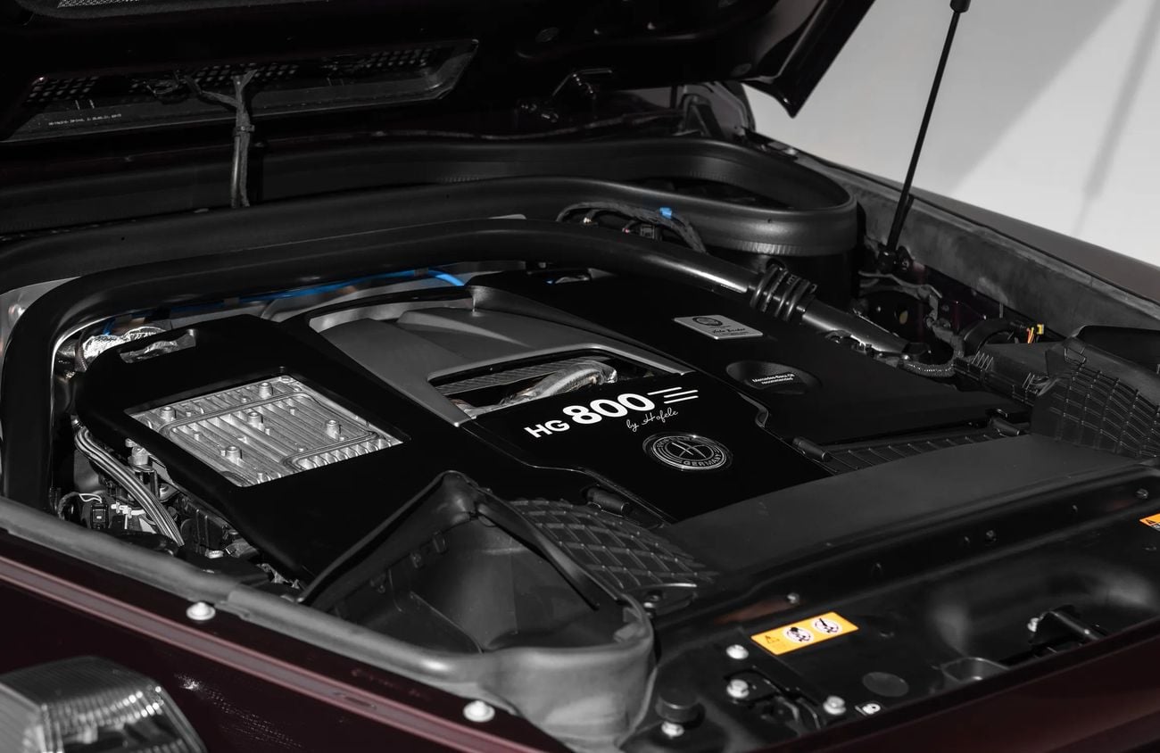 Mercedes Benz G63 AMG 4.0L Twin-Turbocharged V8 Engine
