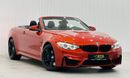 BMW M4 Std 2015 BMW M4 Convertible, December 2024 BMW Service Package, Low Kms, GCC