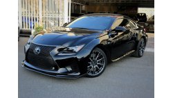 لكزس RC F Lexus RcF full option  carbon fiber  very clean low mileage