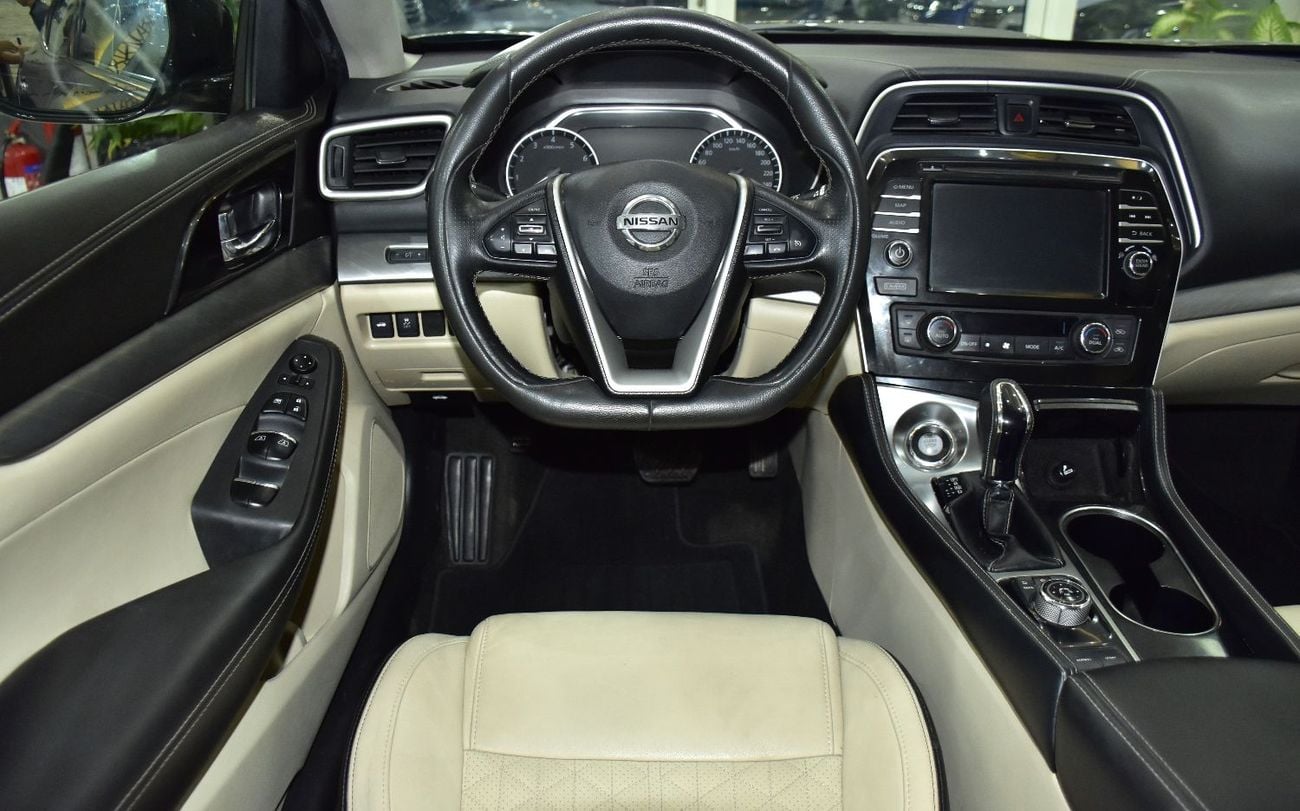 Nissan Maxima EXCELLENT DEAL for our Nissan Maxima ( 2017 Model ) in Grey Color GCC Specs