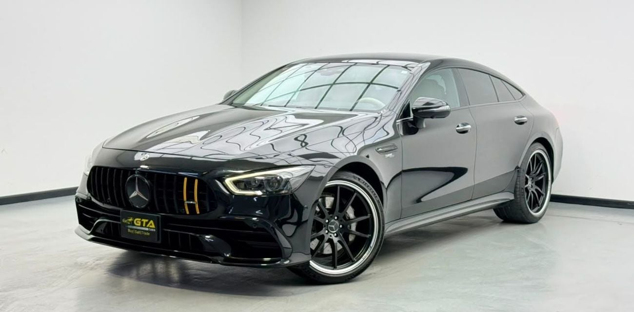 مرسيدس بنز AMG GT 2021 Mercedes-AMG GT53 Black Edition, Warranty, Excellent Condition, Japan Specs
