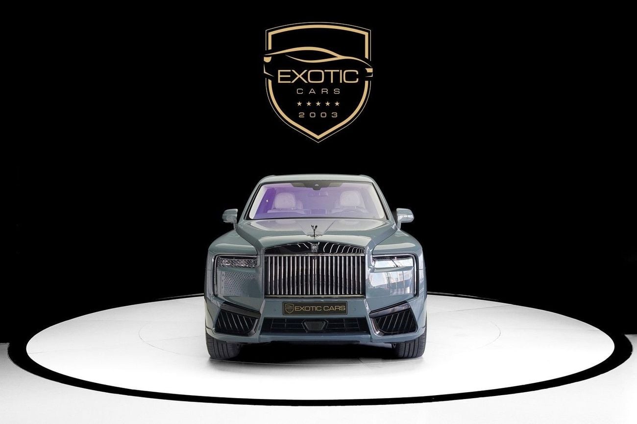 رولز رويس كولينان CULLINAN BLACK BADGE DUALTIY SEATS