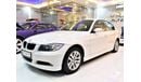 بي أم دبليو 320 AMAZING BMW 320i 2008 Model!! in White Color! GCC Specs