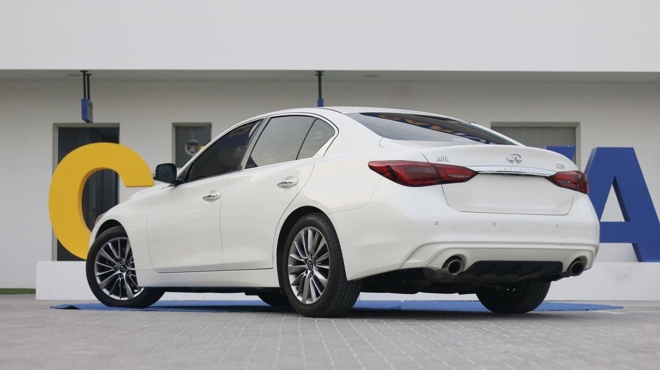 Infiniti Q50 LUXE | Agency Warranty | Full Service History | Zero Downpayment Support