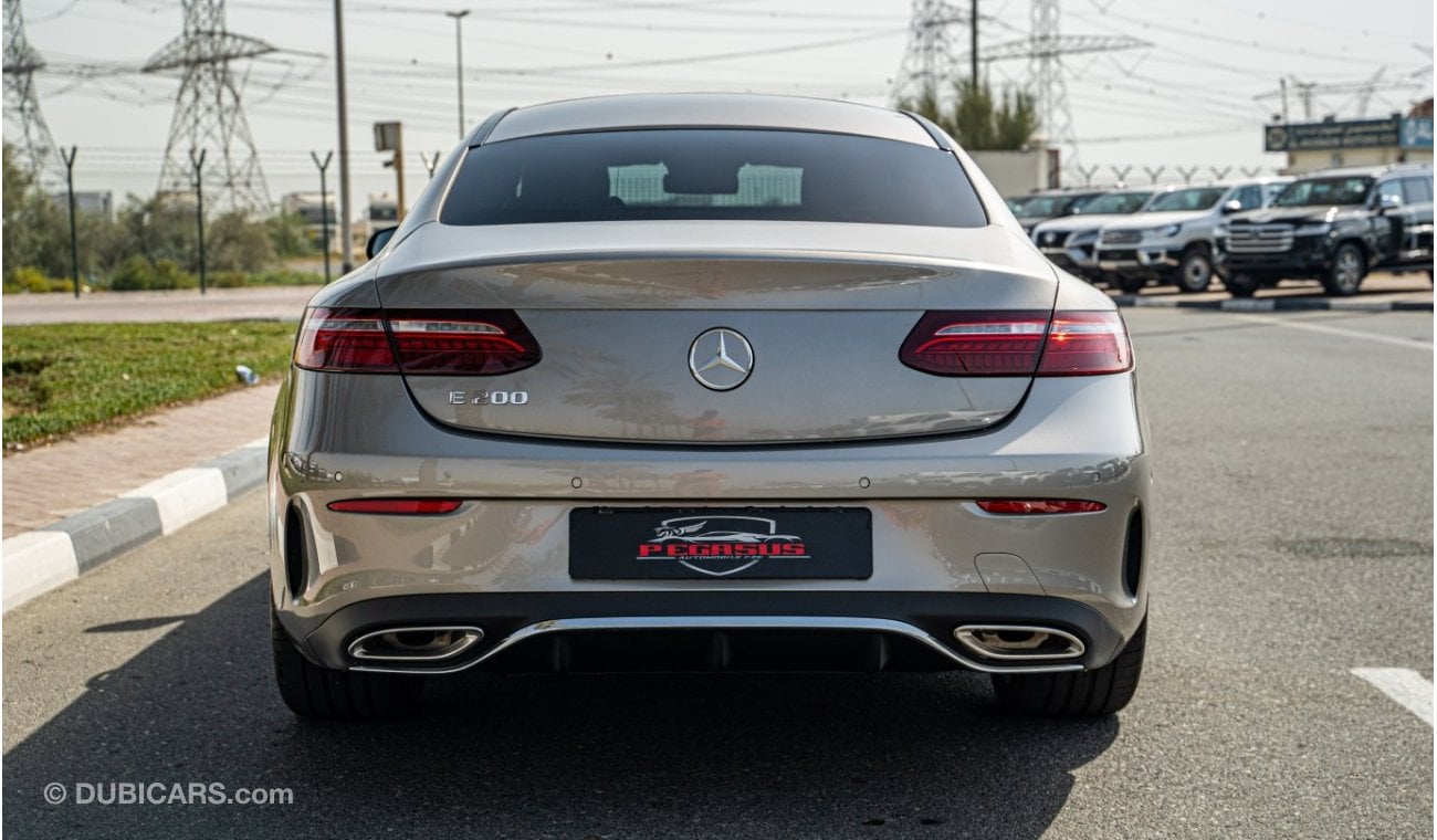 Mercedes-Benz E200 Coupe AMG 2.0L model 2023