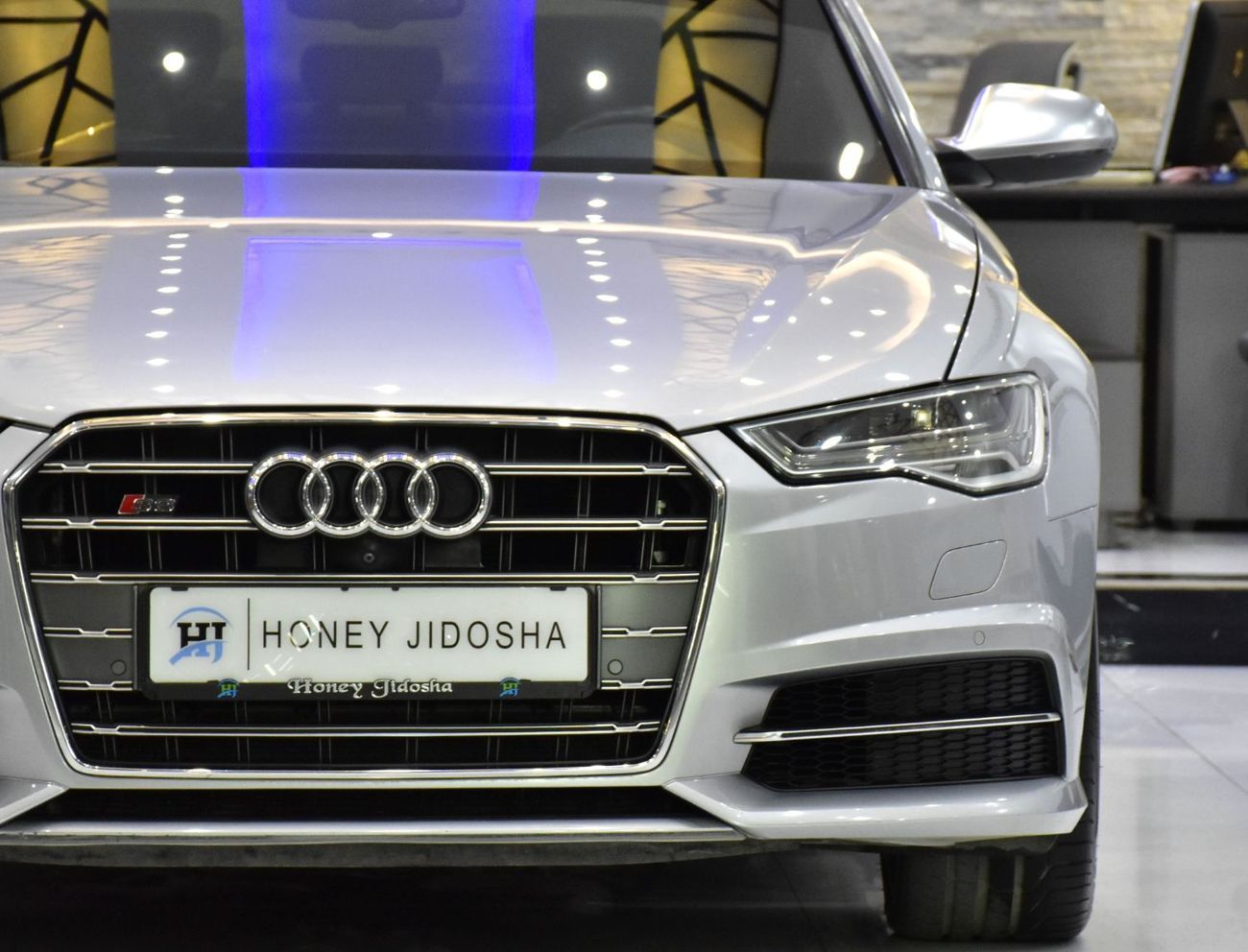 Audi S6 S-Line EXCELLENT DEAL for our Audi S6 V8T ( 2016 Model ) in Silver Color GCC Specs