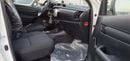 تويوتا هيلوكس double cabin 2.4 Diesel ,,,4X4,,, white color Black interior 2026 Basic option