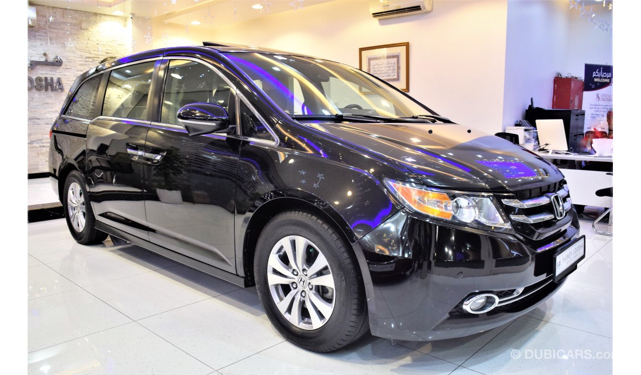 هوندا أوديسي Original Paint WITH FULL SERVICE Honda Odyssey 2013 model GCC specs