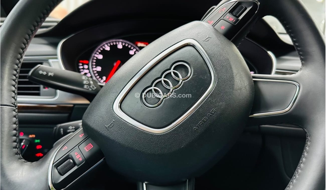 Audi A6 TFSI quattro GCC .. Low Milegea .. Perfect Condition .. V6 .. Original Paint .. 2,8