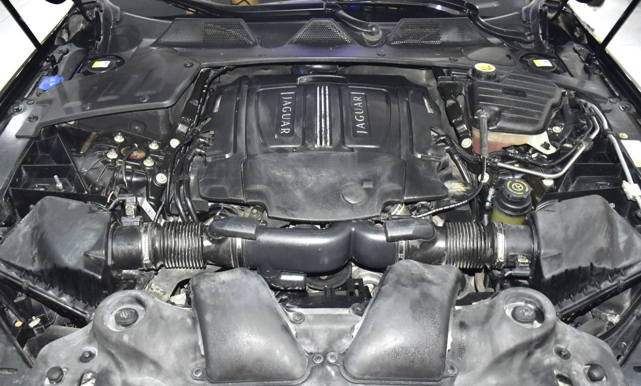 Jaguar XJL  EXCELLENT DEAL for our Jaguar XJ L 5.0 ( 2013 Model ) in Black Color GCC Specs