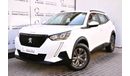 Peugeot 2008 AED 1119 PM | 1.6L ACTIVE 2022 GCC AGENCY WARRANTY UP TO 2026 OR 100K KM