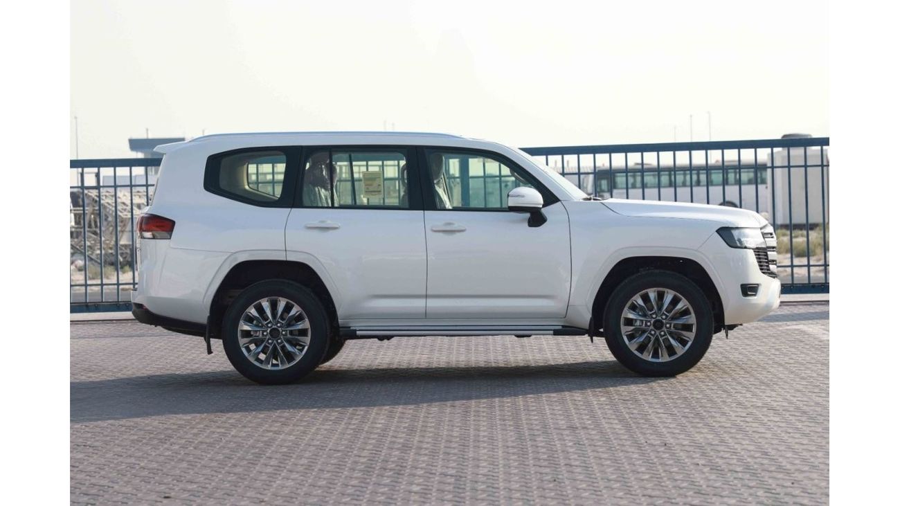 Toyota Land Cruiser 2024 Toyota LC300 4.0 GXR - White Pearl inside Beige | Export Only