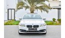 BMW 520i i - Full Agency Service History - AED 1,645 Per Month - 0% DP