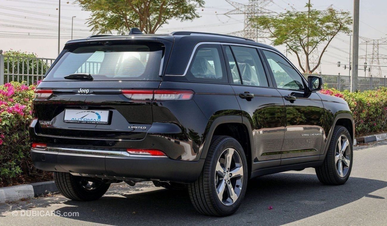 Jeep Grand Cherokee Limited Plus Luxury V6 3.6L 4X4 , 2023 GCC , 0Km , 3 Years or 60K Km Warranty @Official Dealer