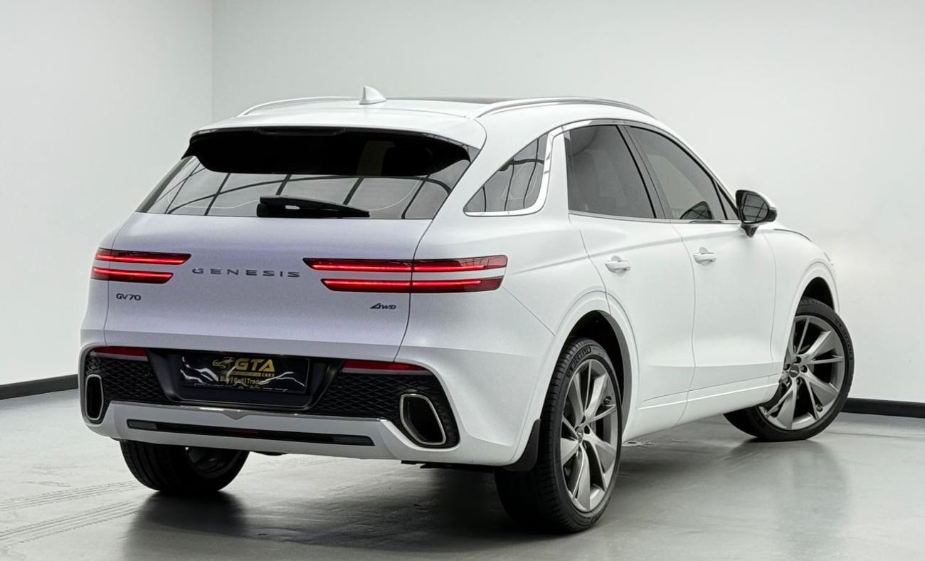 Genesis GV70 2024 Genesis GV70 Premium, 2029 Genesis Warranty + Service Pack, Full Genesis Service History, GCC