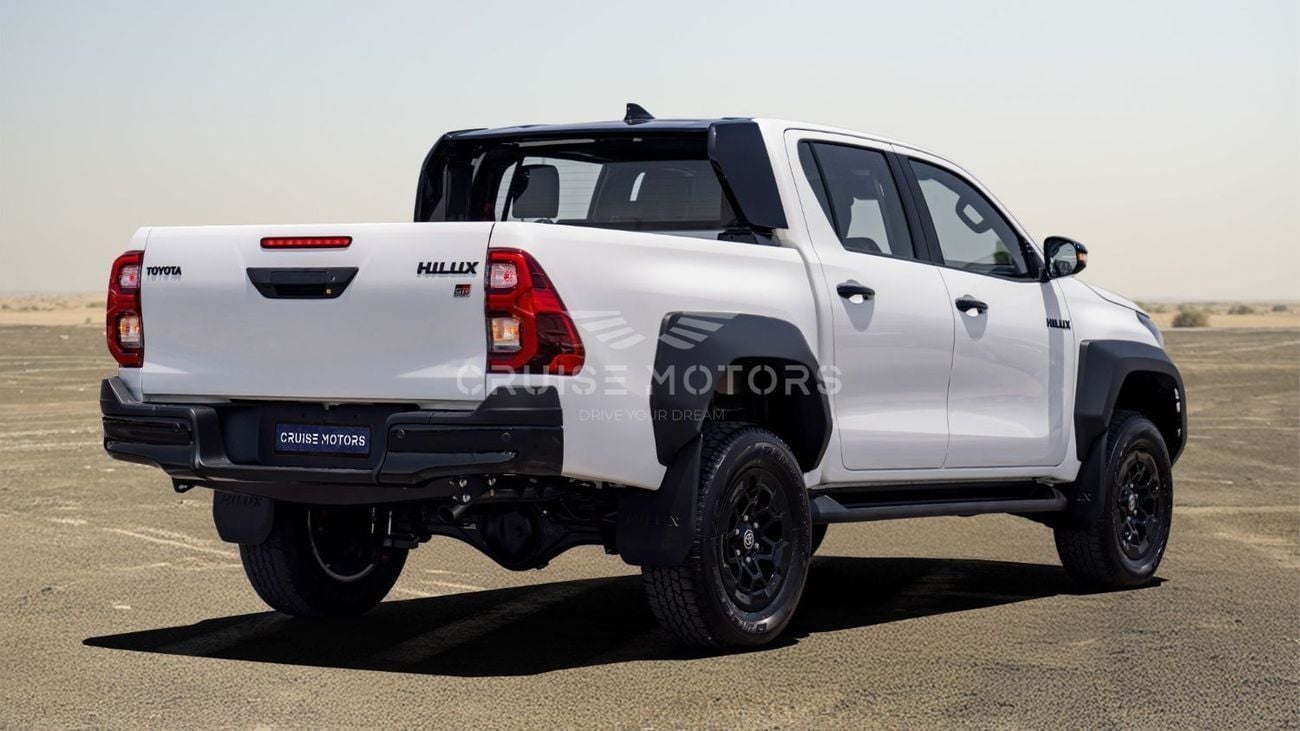 Toyota Hilux GR Sport 2.8L - Automatic . Diesel . Four Wheel Drive . 5 Seats . 4 Doors - White
