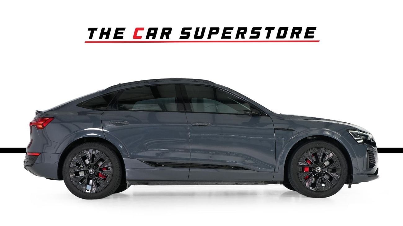 Audi Q8 e-tron 55 S-LINE 55 Sportback Coupe-S Line-GCC-Audi Warranty And Service Contract