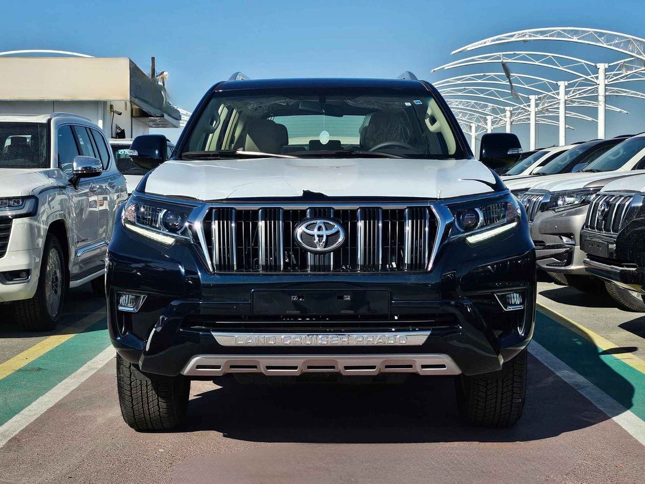 Toyota Prado TXL, 2.7L PETROL, SUNROOF, AUTO A/C, LED LIGHTS, DVD + CAMERA  (CODE # P27TXLDV3)