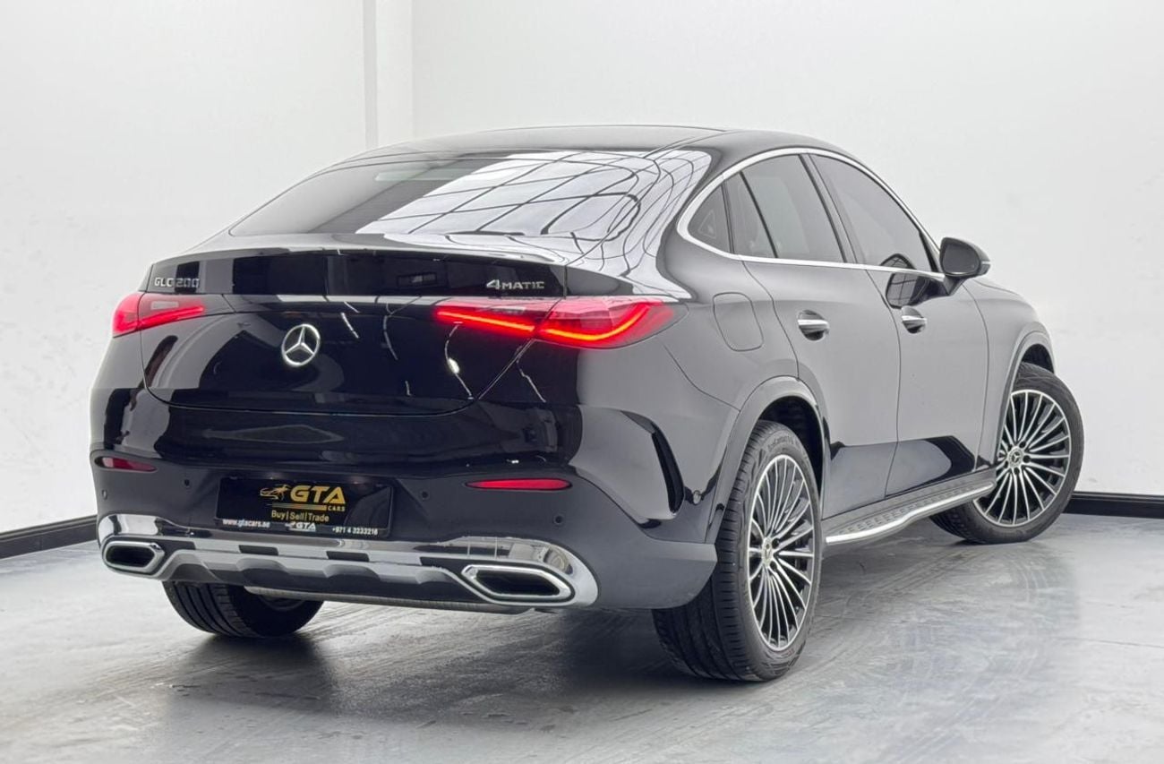 Mercedes-Benz GLC 200 2025 Mercedes-Benz GLC200 AMG 4MATIC Coupe, 2029 Mercedes Warranty and Service Pack, GCC