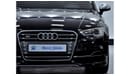 Audi S3 EXCELLENT DEAL for our Audi S3 TFSi ( 2016 Model ) in Black Color GCC Specs