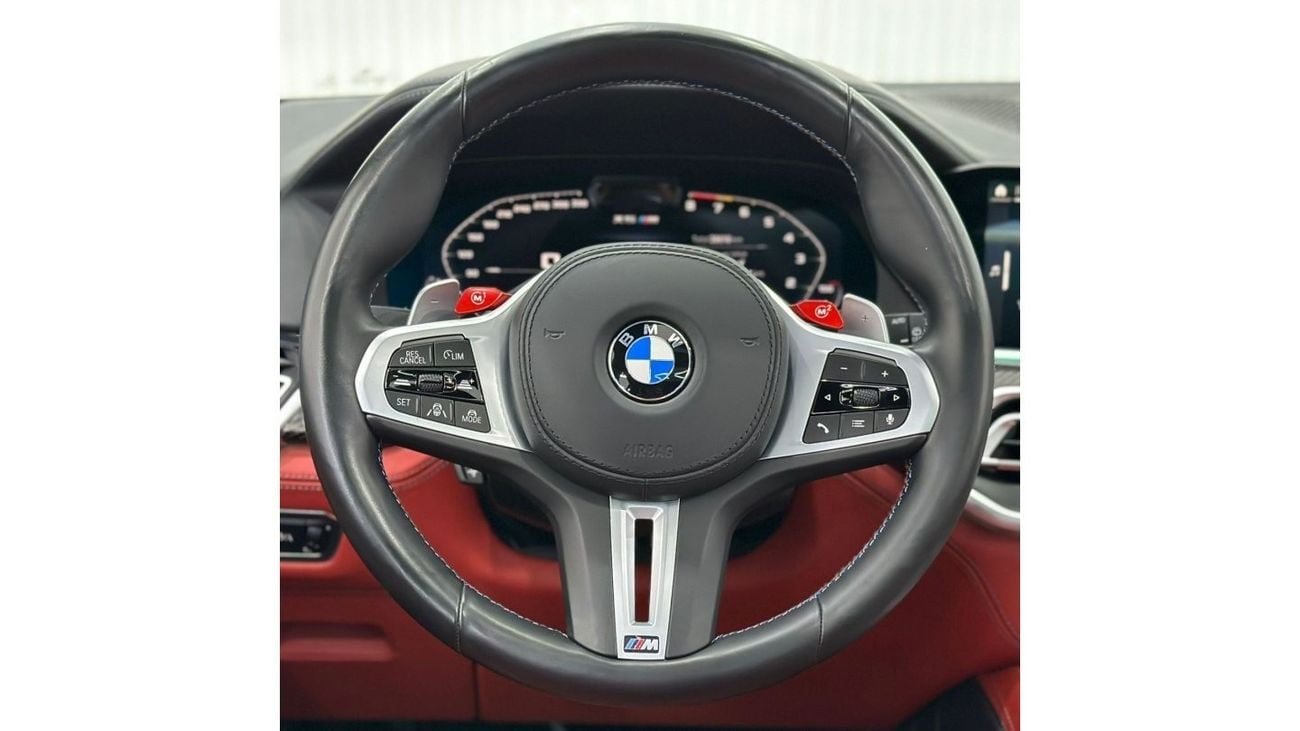 بي أم دبليو X5 M 2022 BMW X5M Competition, Nov 2026 BMW Warranty + Service Pack, Full Options, Low Kms, GCC