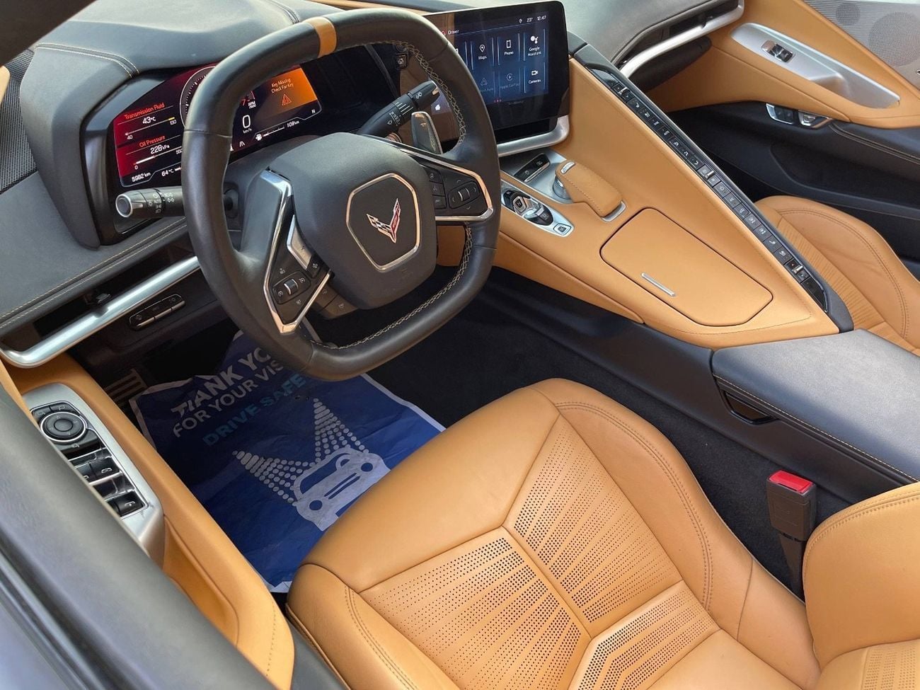 Chevrolet Corvette 1LT 6.2L (490 HP) Convertible C8 STINGRAY/ 6.2L V8 / CONVERTIBLE / LOW MILEAGE / FULL OPTION /BIG SC