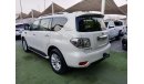 Nissan Patrol Gulf 2012 number one, leather hatch, sensors, alloy wheels, cruise control, and a rear camera that d