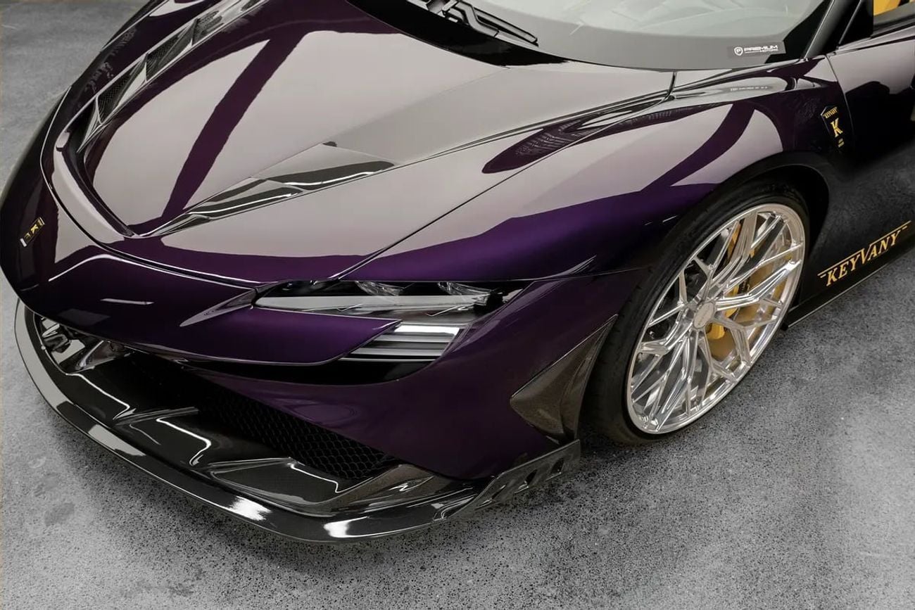 Ferrari SF90 SPIDER Ferrari | SF90 KEYVANY 1 OF 10 | VIOLA HONG KONG COLOUR
