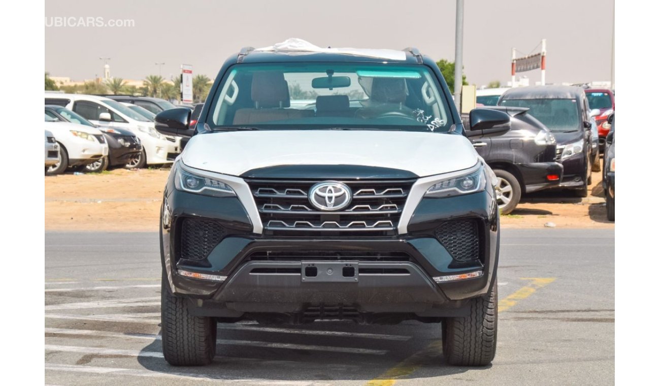 تويوتا فورتونر TOYOTA FORTUNER 2.7L 4WD 5DOOR SUV 2024 |  FOUR WHEEL DRIVE | STEEL WHEELS | FM/AM RADIO