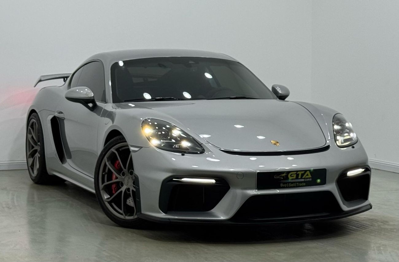 Porsche 718 Cayman GT4 4.0L (414 HP) M/T 2020 Porsche GT4, 2026 Porsche Warranty, Full Porsche Service History, Manual