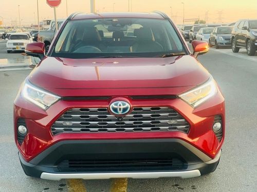 Toyota RAV4 Toyota RAV 4 Hybrid 2020 Red Color in Excellent Condition